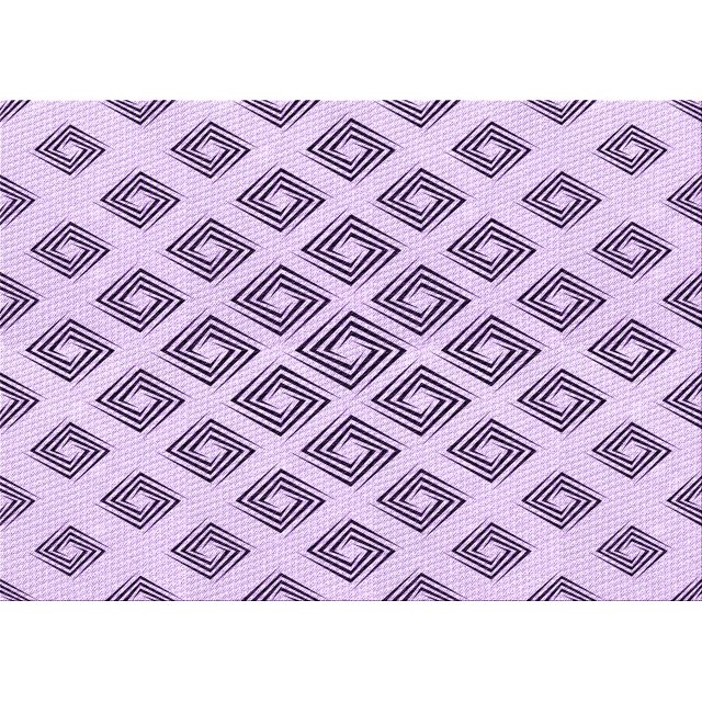 Ahgly Company Tapis d'Intérieur Rectangulaire Transitionnel Lavable à la Machine, Motif Fleur Violet Violet, 4 Pieds x 6 Pieds