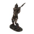 thumbnail image 2 of Viking Warrior Swinging an Axe Bronze Finish Statue, 2 of 3