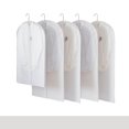 thumbnail image 3 of TopLLC Kitchen Organization Clear Garment Bags For Hanging Clothes Clothes Covers Protecting Full Zipper Suit Bags Garment Cover For Closet And Cloth Storage Protector Cover, 3 of 7