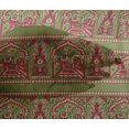 thumbnail image 4 of oneOone Viscose Chiffon Fabric Ethnic Block Print Sewing Fabric BTY 42 Inch Wide, 4 of 4