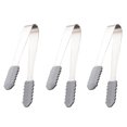 thumbnail image 1 of Shisuyan Silicone Ice Picker Silver 3Pcs 4.9X0.8X0.6In, 1 of 9