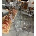 thumbnail image 3 of Heavenly Collection Clear Plastic Arm Chair Set of 6 for Dining Area, 3 of 9