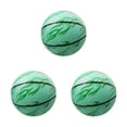 thumbnail image 3 of VONKY Surface de Particules Ronde Prise Améliorée Ballon de Basketball pour des Tirs Précis Inodore Vert - Taille 7 Ensemble de 3, 3 of 6