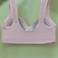 thumbnail image 3 of New Soft Padded Front Closure Bra For Women Comfortable Wireless And Steel Vest Style Plus Size Women S Bras Sports Bra Women Bra with Back Support Women Bras plus Size Front Close Work Out Bra Back, 3 of 7