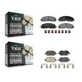 thumbnail image 1 of TEC Front Rear Ceramic Brake Pads Kit for Car Chevrolet Traverse Blazer Cadillac GMC Acadia XT5 Buick Enclave XT6 KTC-100872, 1 of 10