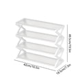 thumbnail image 3 of Meitianfacai Household X-type Shoe Rack Multifunctional Double Steel Tube Assembly Shoe Cabinet Dormitory Shelf, 3 of 6