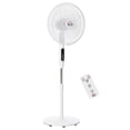 thumbnail image 1 of HOMCOM Standing Floor Fan with Remote Control Tall Pedestal Electric Fan, 1 of 10