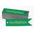 thumbnail image 2 of Inkdotpot Pack Of 50 Real Gold Foil Paper Tags Invitation Party Favor Hang Tags, 2 of 6