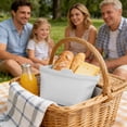 thumbnail image 4 of Sacs de Rangement Alimentaires en Silicone Réutilisables Transparents avec Joint, Contenants Étanches Allant au Congélateur pour Collations et Produits, Cuisine Écoresponsable, 4 of 7