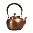 thumbnail image 3 of veasfak Copper Teapot Anti Scalding Handle Hot Water Kettle for Tea Household Pattern, 3 of 9