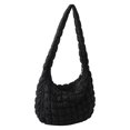 thumbnail image 4 of Ediodpoh Bag Tote Bag Quilted Tote Bag Puffy Tote Bag Crossbody Bag Quilted Crossbody Bags For Women In Army Green Black, 4 of 5