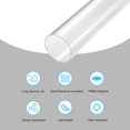 thumbnail image 3 of Unique Bargains Acrylic Pipe Clear Rigid Round Tube 42mm ID 45mm OD 10' for Lamps and Lanterns, Water Cooling System, 3 of 6
