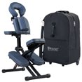 thumbnail image 1 of Master Massage Rio Portable Massage Chair – Royal Blue, Weighs 24 lbs, Aluminum Foldable Frame, Fully Adjustable for Maximum Comfort and Portability., 1 of 8