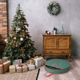 thumbnail image 4 of 30" Christmas Wreath Storage Bag Handle Garland Holiday Container Decoration, 4 of 11