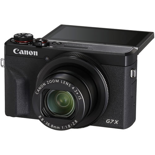 Canon PowerShot G7 X Mark III Digital Camera | Black | 20.1 MP