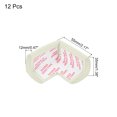 thumbnail image 2 of 12 Pack Soft Corner Protector, Rubber Foam Furniture Proofing Corner Guards Edge for Fireplace Table, White, 2 of 6