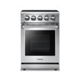 thumbnail image 1 of Thor Kitchen Cuisinière Électrique Professionnelle de 24 Pouces-HRE2401, 1 of 3