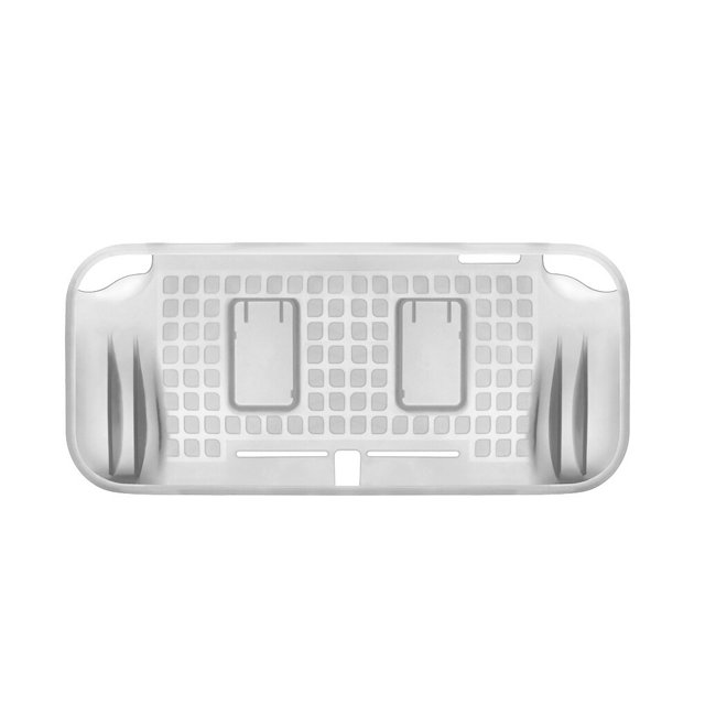 Étui de Protection pour Switch Poignée Souple Coque Multifonctionnelle Étui de Protection Multicolore Housse Poignée Support Accessoires de Jeu Protection Blanc