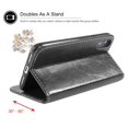thumbnail image 3 of Luxury Magnetic Flip Cover Stand Wallet Leather Case For Samsung Galaxy S21 (Gray), 3 of 6
