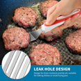 thumbnail image 4 of 2 Pcs Mini Spatule de Service pour Brownies Couper et Servir Spatule à Biscuits Mini Spatule Ajourée pour Retourner la Cuisson des Oeufs, 4 of 7