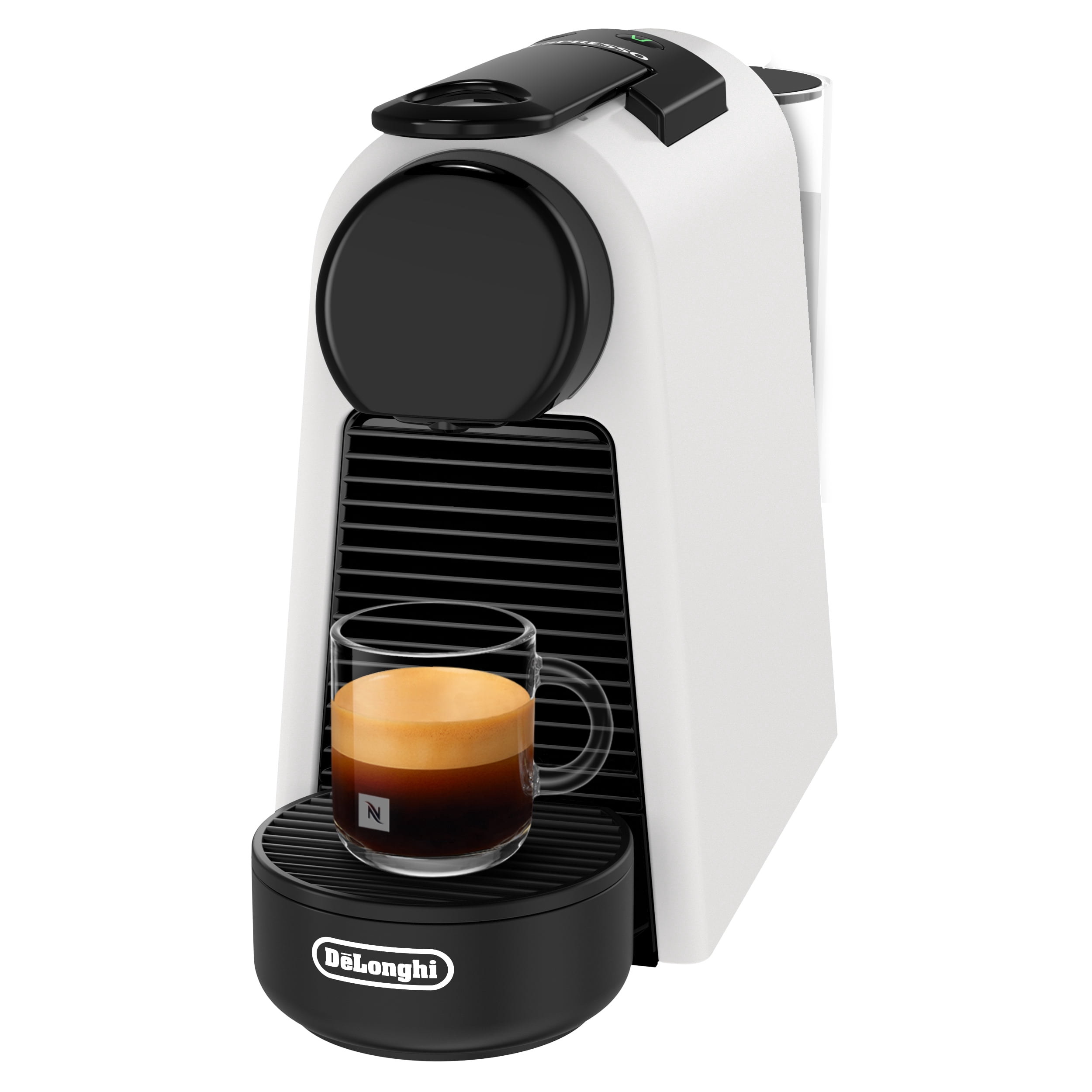 Nespresso Essenza Mini Espresso Coffee Machine by DeLonghi, Matt White
