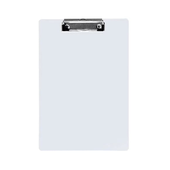 Yhmxh A4 Board Clip Folder Writing Board Clip Pad Board Writing Board Book Clip Student Paper Clip A4 Stationery Supplies Office Supplies Dorm Room Essentials