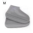 thumbnail image 2 of Couvre-chaussures en Silicone Imperméable; Protecteur de Pluie Antidérapant Résistant à l'Usure, Gris, m, 2 of 7