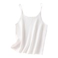 thumbnail image 2 of UPPADA Womens Crewneck Tank Tops Summer Sleeveless Scoop Neck Tees Solid Color Basic Slim Fitted Cami Shirts Womens Tank Tops Camisole Top Built In Bra Adjustable Straps,Deals of The Day, 2 of 3