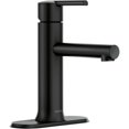 thumbnail image 1 of Arlys Robinet de Lavabo à une Poignée - Noir Mat, 1 of 2