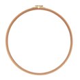 thumbnail image 1 of Beech Wood Embroidery Stretcher, Solid Wood Embroidery Frame Tool for Stitching and Wreath Making, Handcraft Embroidery Supplies, Poking and Poking Frame, Embroidery Circle for Crafting, $BS$3, 1 of 6