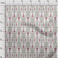 thumbnail image 2 of oneOone Viscose Jersey Fabric Swirl & Paisley Ikat Printed Craft Fabric BTY 60 Inch Wide, 2 of 5