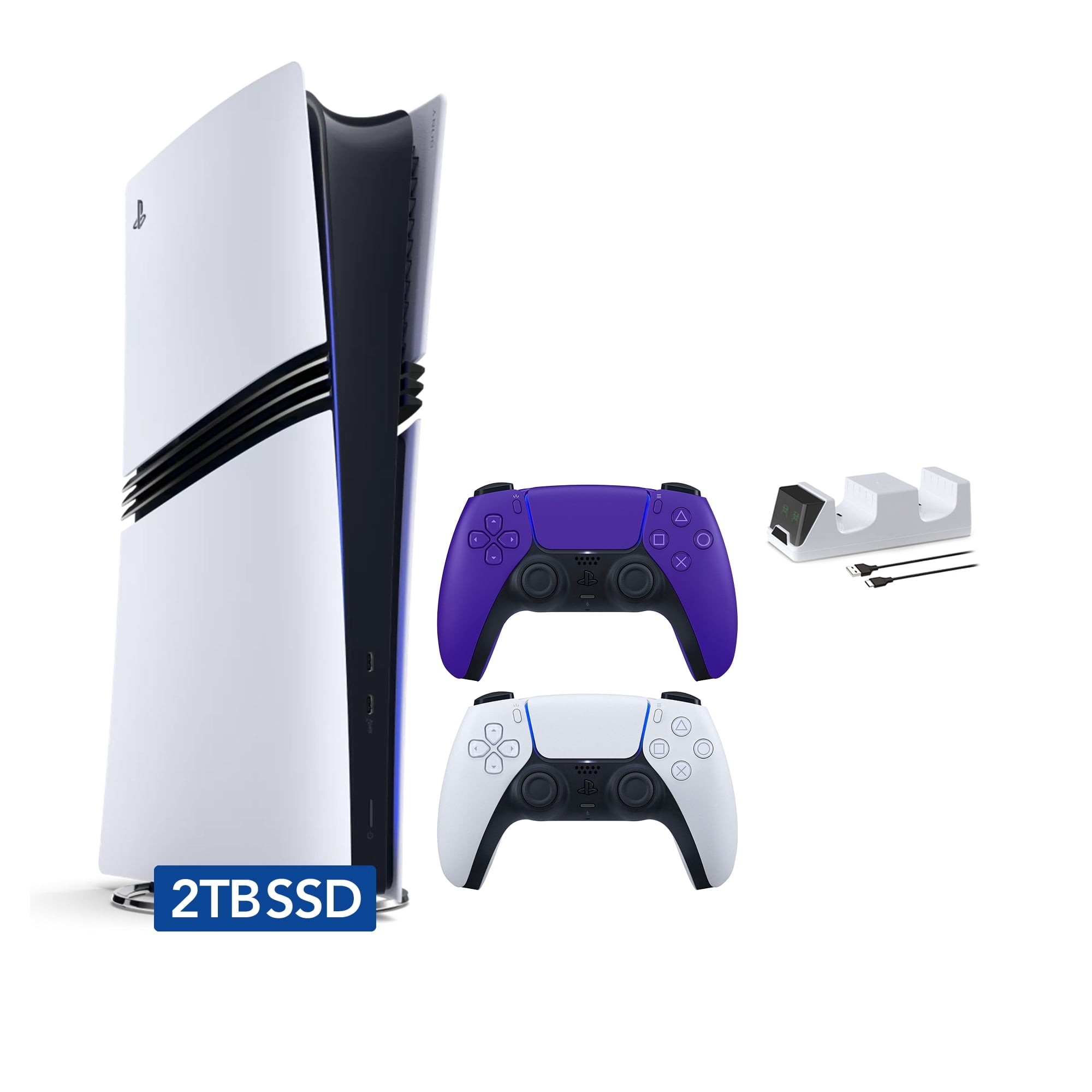 プレイステーション5pro PlayStation 5 Pro 2TB SSD Digital Console with Two Controllers