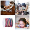 thumbnail image 2 of DIY Craft Kit Elastic Cord for Bracelet Making Nylon Thread 08mm Round Bead String Rainbow for Jewelry Creation and Knitting, 2 of 8