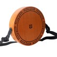 thumbnail image 1 of Tambour Cajon Octogonal en Acajou - Instrument de Percussion Portable avec Cordes Résonantes pour un Son Riche, Inclut Bandoulière Réglable et Sac de Rangement - Idéal pour Guitare/Ukulélé, 1 of 6
