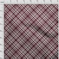 thumbnail image 4 of oneOone Rayon Chocolate Brown Fabric Check Sewing Craft Projects Fabric Prints By Yard 56 Inch Wide, 4 of 4