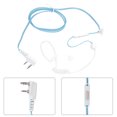thumbnail image 4 of Bouton de Protection contre les Radiations PTT pour Casque d'Écoute Micro Air Tube Baofeng 888S / 5r 6R Bidirectionnel RadioBlue, 4 of 8