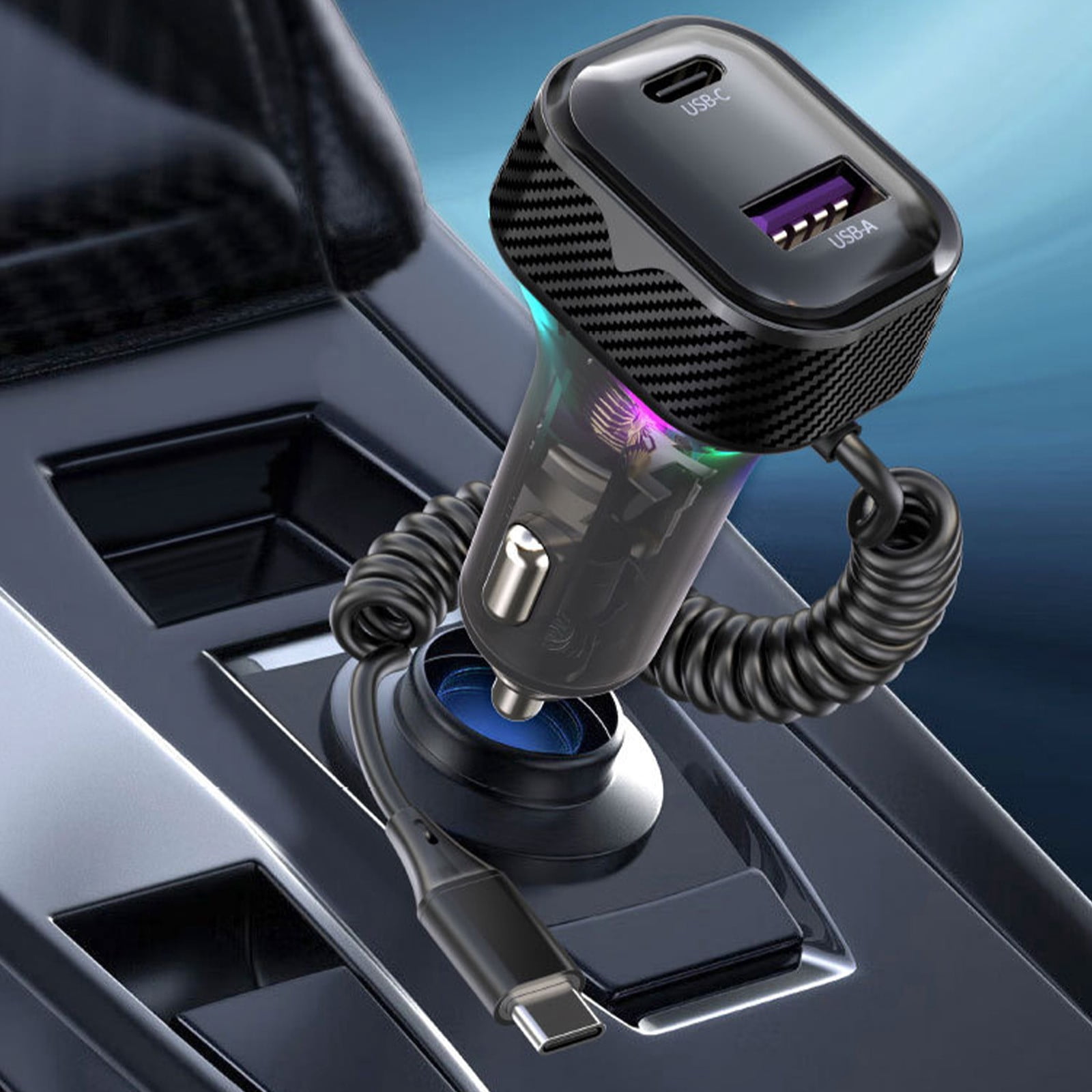TIMIFIS Mobile Charging Car Charger USB Super Fast Charging Car Charging Cable Other Exterior Accessories