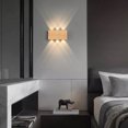 thumbnail image 1 of Wall Lights, Battery Operated Wall Sconces, Motion Sensor Wall Light, Rechargeable Wall Lamp with 6 LED Beads, Night Light for Hallway, Stairs, Living Room, 1 of 7