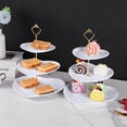 thumbnail image 3 of European Style Multi Tier Dessert Stand, Heart Shaped Cake Stand and Snack Candy Dish, 3 of 6