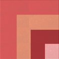 thumbnail image 1 of Ahgly Company Tapis d'Aire Intérieur Lavable à la Machine, Carré, Transitionnel, Rouge, 8 Pieds Carré, 1 of 7