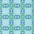 thumbnail image 1 of Ahgly Company Tapis d'Intérieur Lavable en Machine Carré Transitionnel Bleu Tron, 4 Pieds Carré, 1 of 7