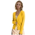 thumbnail image 1 of Formal Cardigan Sweater Dresses for Women Thick Sweater Cardigan plus Size Short Cardigan Summer Sweaters for Women Open Front Light Sweaters for Women Open Front Titanium Snap Cardigan Sweaters for, 1 of 4