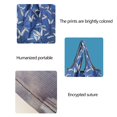 thumbnail image 3 of Waterproof Reusable Shopping Bag with Hidden Compartment, Foldable Nylon Tote for Groceries, Travel, Daily Use, 3 of 8