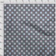 thumbnail image 3 of oneOone Georgette Viscose Fabric Tartan Check Print Sewing Fabric BTY 42 Inch Wide, 3 of 4