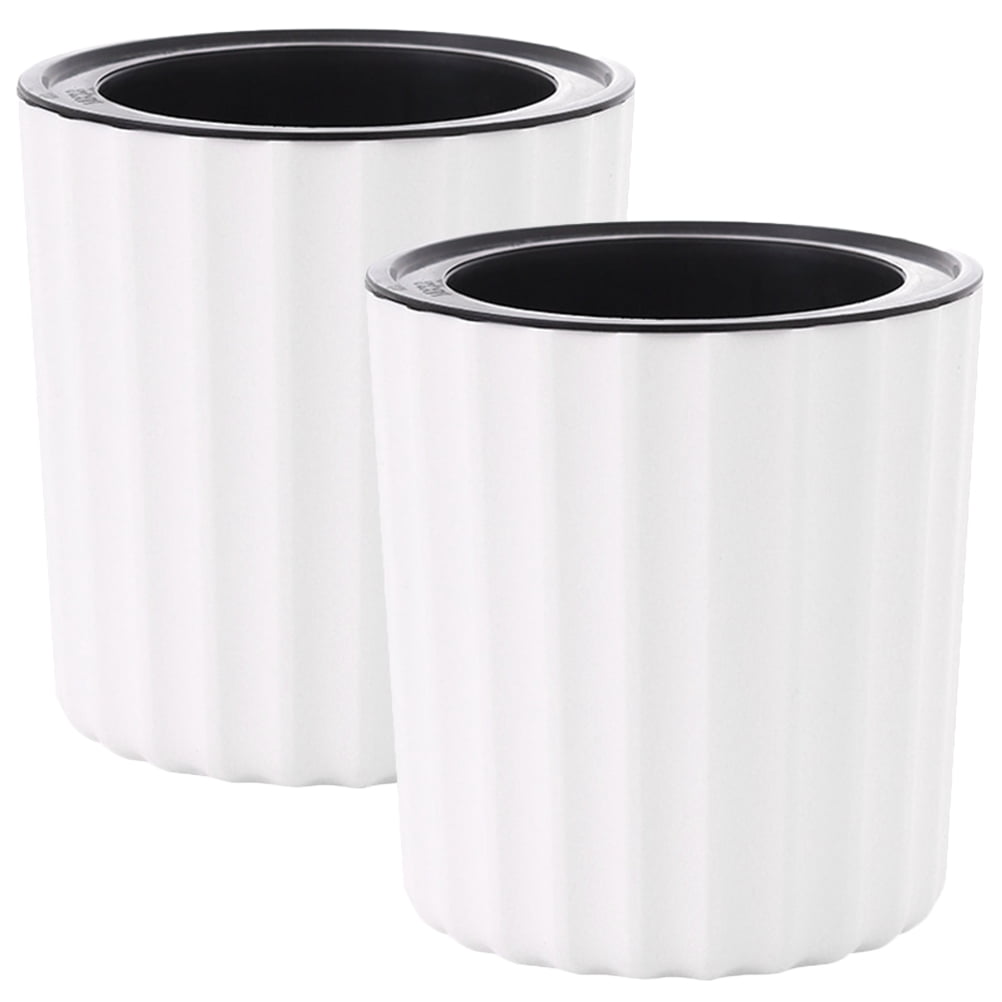 2Pcs Self Watering Pots Self Watering Flower Pots Plastic Violet Pots Decorative Planter for Plants