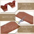 thumbnail image 3 of T-Molding Transition Strips, 3.28 ftx1.97" Vinyl Flooring Edging Trim, Walnut, 3 of 7