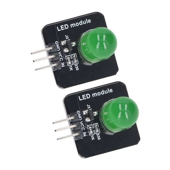 10Pcs LED Drive Module, Decorative Light Board for Christmas Garlands, MCU Control, Indicator Light, Lamp Tube, 3.3V or 5V Single Chip Microcomputer