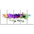 thumbnail image 1 of Design Art Hong Kong Skyline Canvas Print, 1 of 3