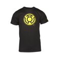 thumbnail image 1 of Officially Licensed DC Comics Black SINESTRO CORPS Symbol T-Shirt, S, 1 of 2