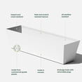thumbnail image 4 of Veradek Pure Series Window Box 36" Plastic Planter, 4 of 7